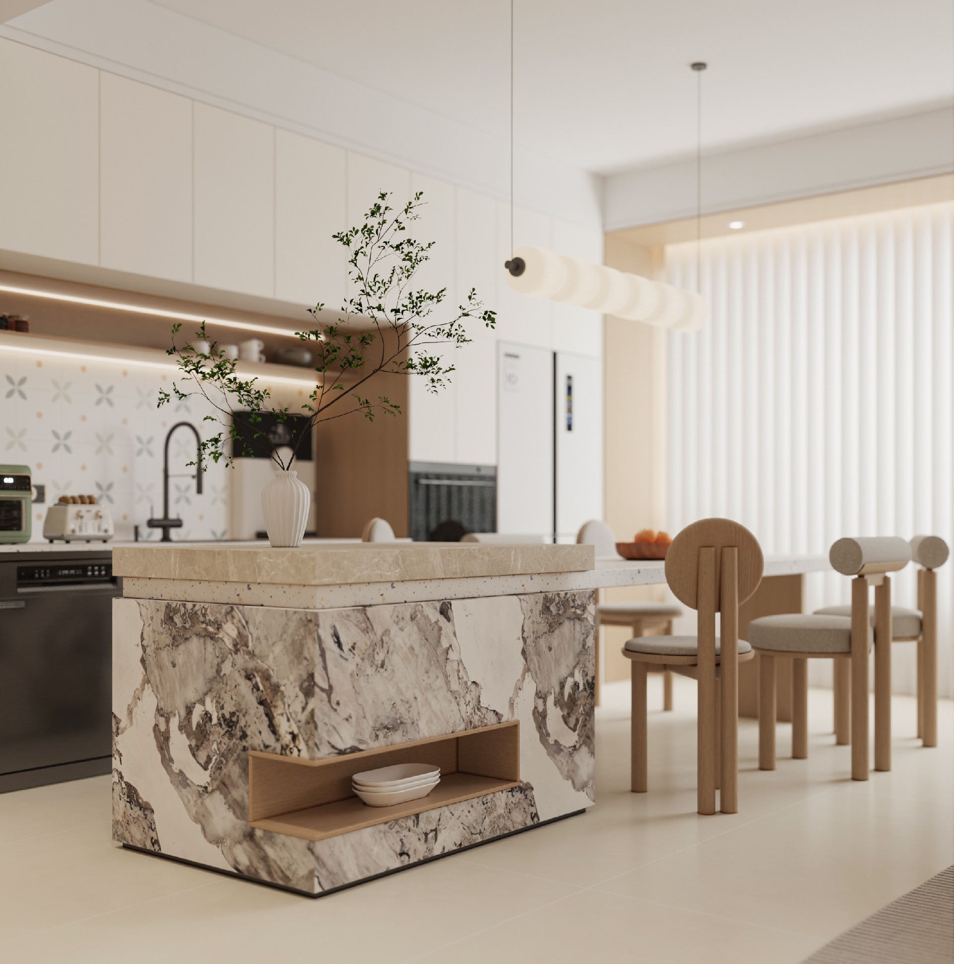 半岛九里丨现代原木
